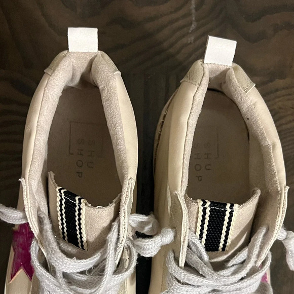 SHU SHOP PAULINA SNEAKERS IN MAGENTA size 8.5 - Picture 15 of 16